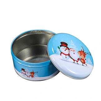 Christmas tin box set